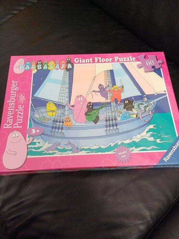 VloerPuzzel barbapapa 60 stukken