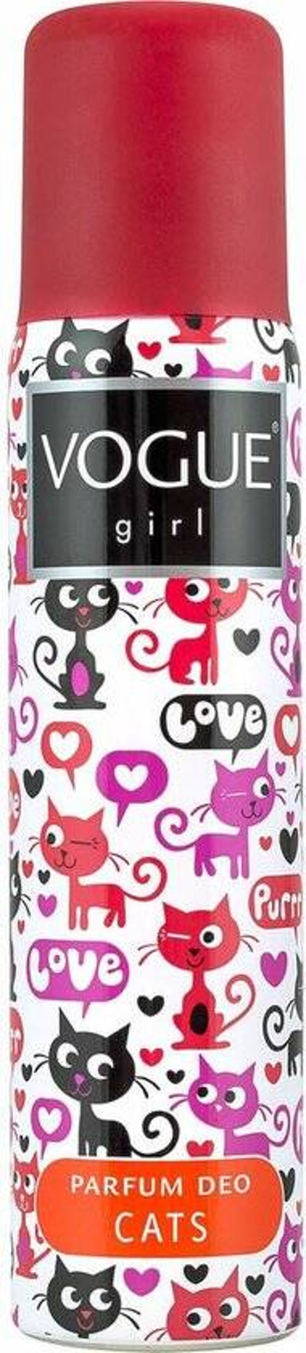 Vogue Girl Cats Parfum Deodorant 100 ml | Deodorant Spray voor Meisjes