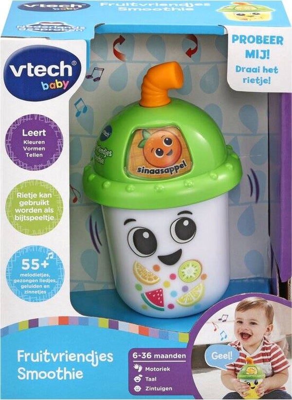 VTech Baby Fruitvriendjes Smoothie | Educatief Babyspeelgoed | 6-36 Mnd