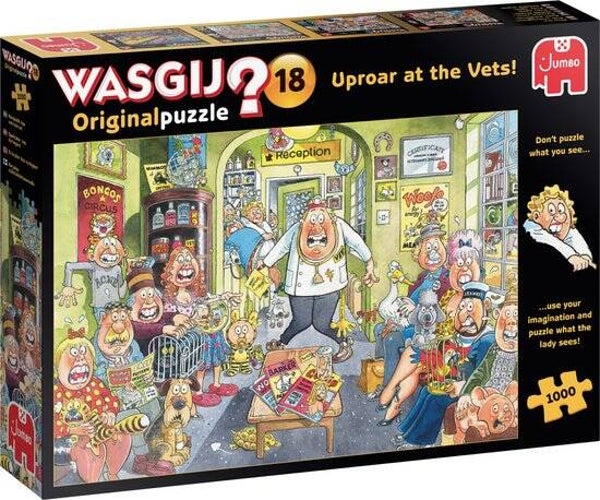 Wasgij Original 18 De Dierenarts! | Jumbo Puzzel | 1000 Stukjes