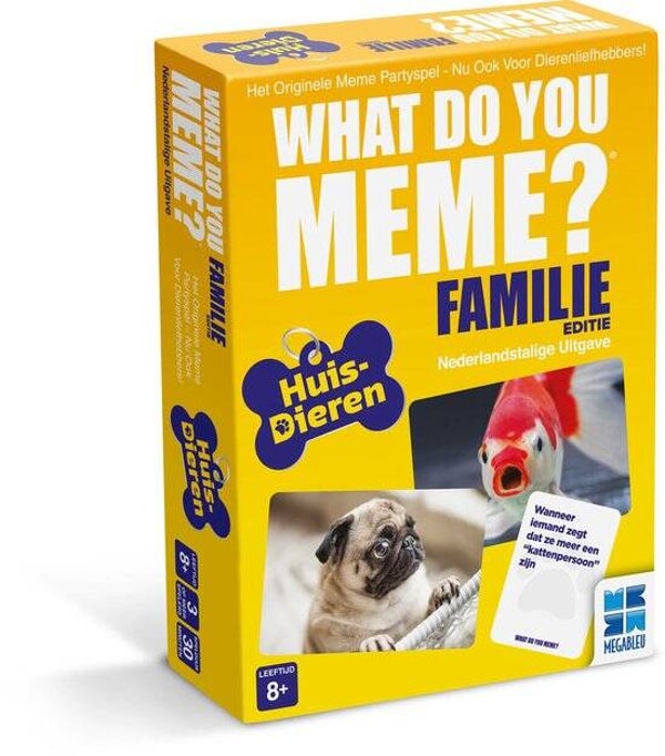 What Do You Meme Family Pets Only | Kaartspel | Familiespel & Partyspel