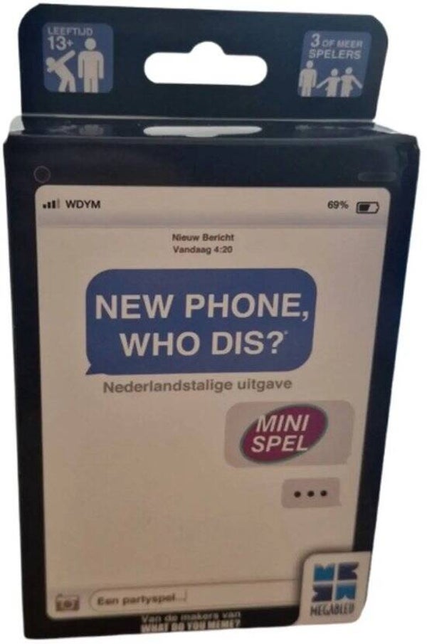 What Do You Meme? New Phone Who Dis? | Nederlandstalig Partyspel | 13+