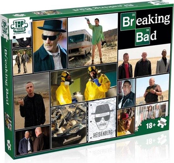 Winning Moves Breaking Bad Jigsaw Puzzle Collage | 1000 Stukjes | Legpuzzel