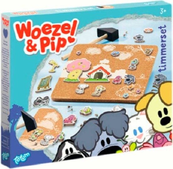 Woezel & Pip Timmerset | Houten Speelgoed | Creatieve Knutselset
