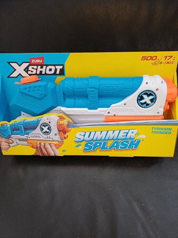 ZURU X-Shot Waterpistool Blaster Blauw Typhoon Thunder | Water Speelgoed