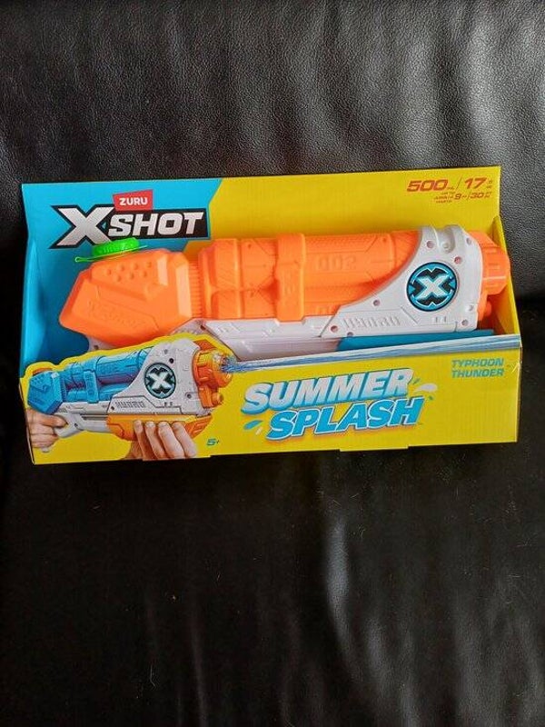 ZURU X-Shot Waterpistool Blaster Oranje Typhoon Thunder | Water Speelgoed