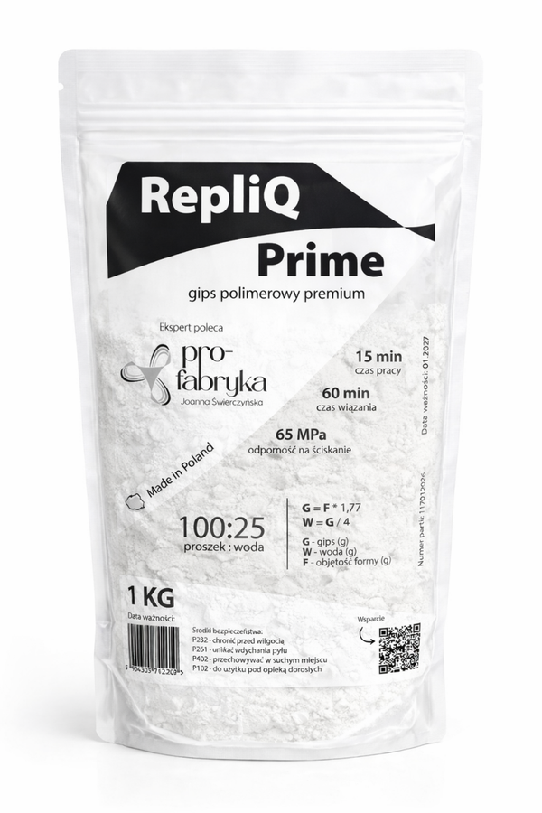 RepliQ Prime - gips polimerowy premium 1kg