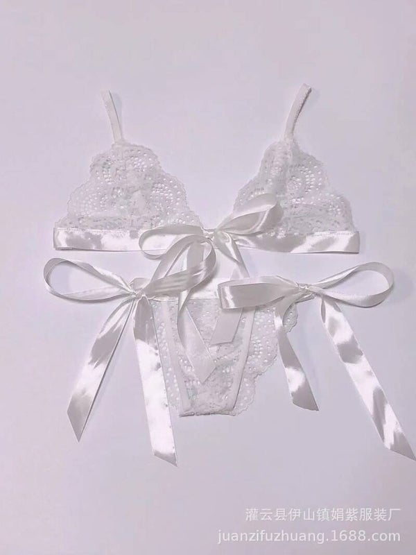 Ensemble Lingerie Pour Femmes En Polyester, Tissu 30% À 50% De Qualité, Confortable Et Élégant