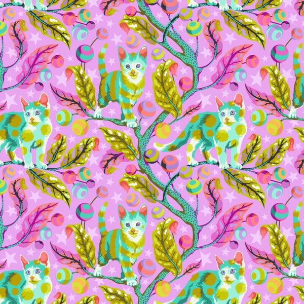 Q1167 - stof club kitty- Tabby Road Deja Vu  - Tula Pink