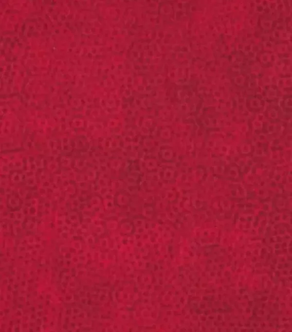 Q612 - stof crimson red R1- Dimples by Makower