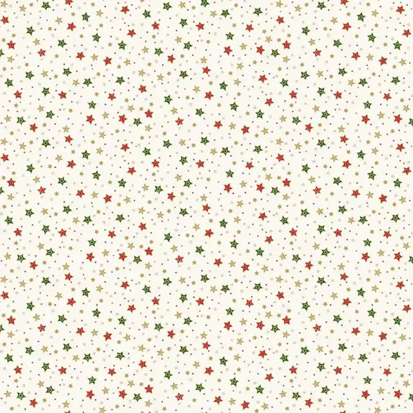 C2 - stof cream -Jolly Sparkle by Makower