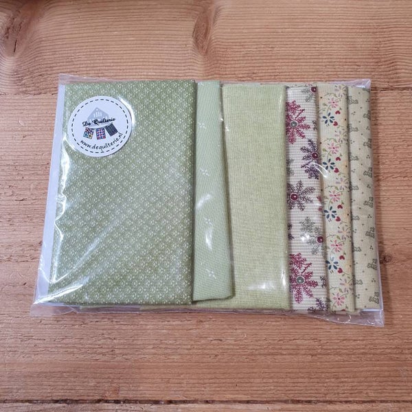 Pakket limegroen 6 maal F8 nr. 13