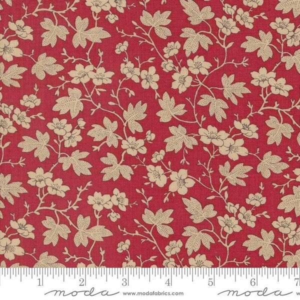 Q344 - stof Roche  - Rouenneries Trois - French General - by Moda