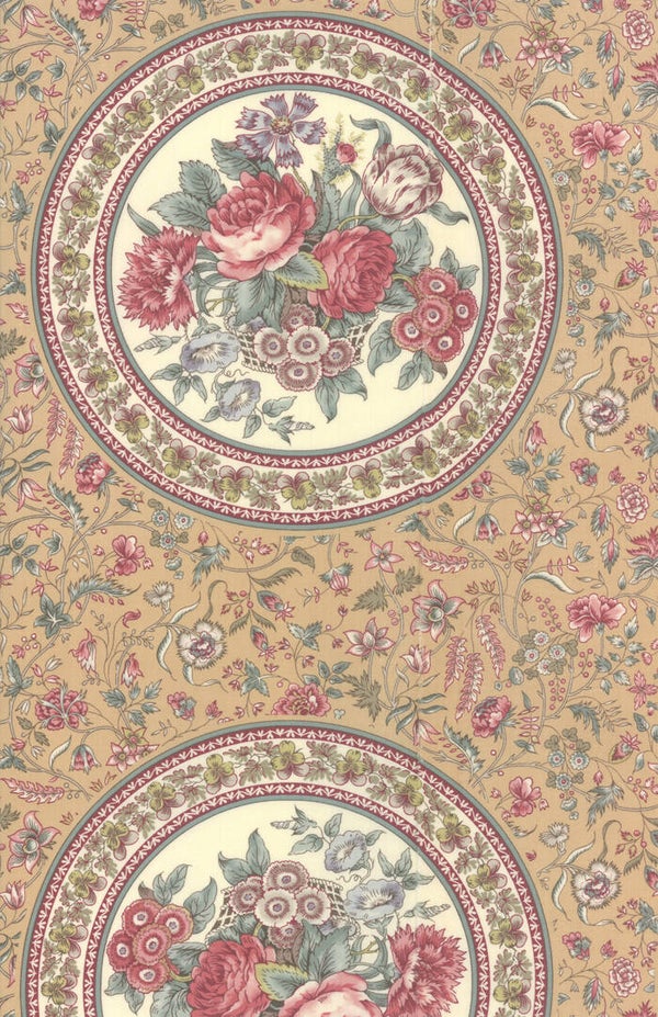 Q784 - stof panel Regency Romance by Christopher Wilson -Tate - Moda