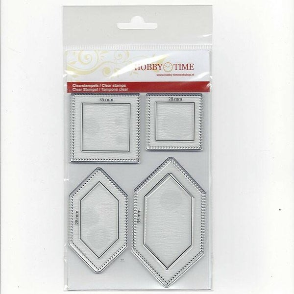 Stempel set 2 voor de quilt Floating Colors. CRP0013