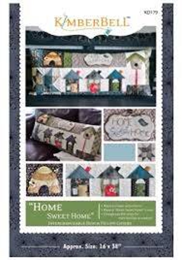 Patroon kussen "Home sweet home" door KimberBell