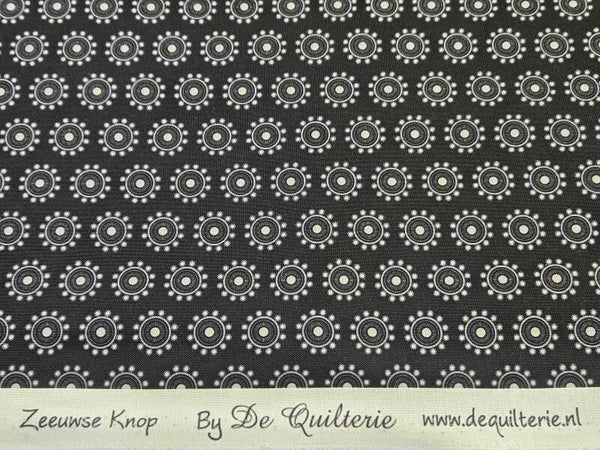 stof Zeeuwse knop - door De Quilterie