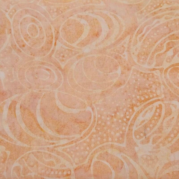 B22 - batikstof - salmon - Benartex