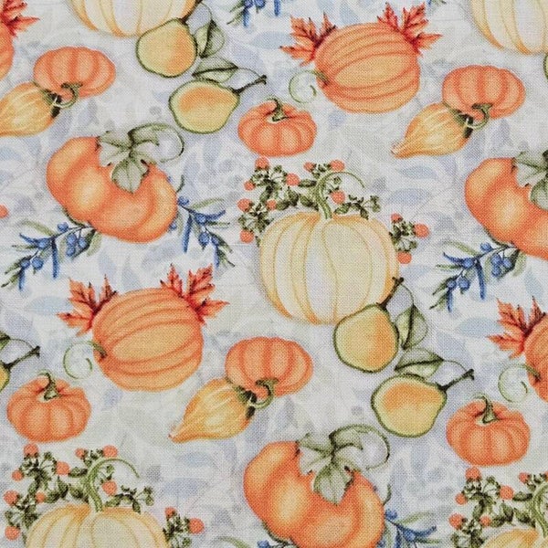 Q489  - stof pumpkin / pompoen