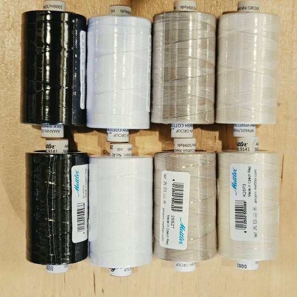 Mettler silky finish cotton 40 - 1000 meter