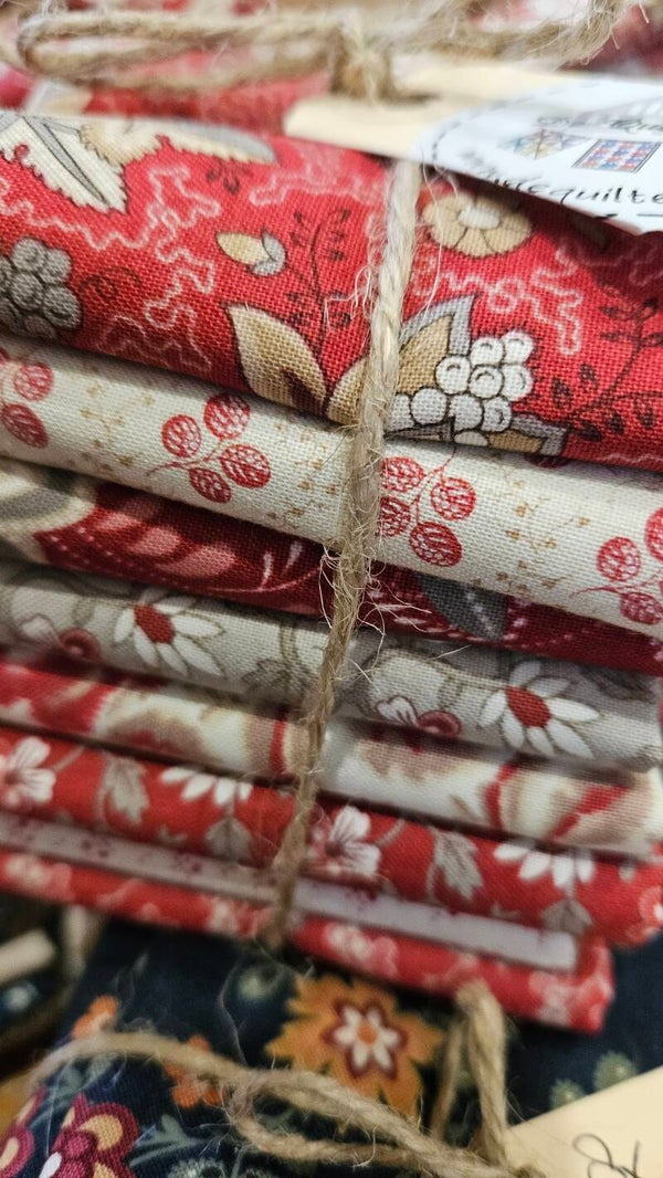 quiltproject 2027 - pakket -  rood/ french general