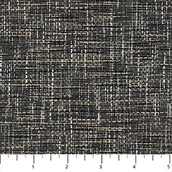 Q444 stof charcoal tweed