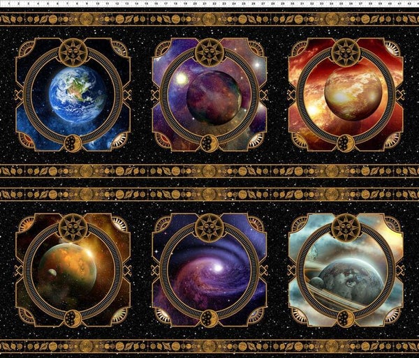 Panel Cosmos / planeten - In The Beginning by Jason Yenter