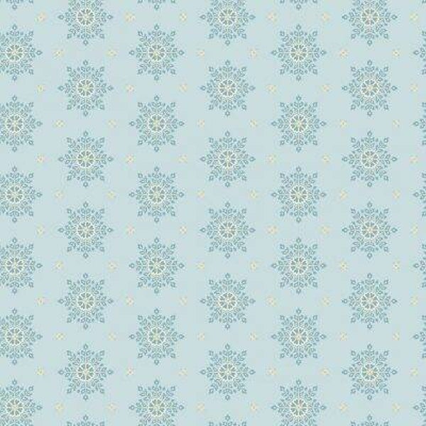 Q733 - stof crystal blizzard - Blue Escape - Edyta Sitar