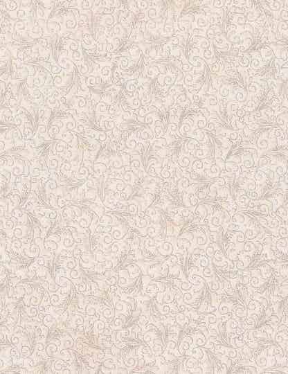 C33  - stof tonal filagree metallic zilver - Timeless treasures