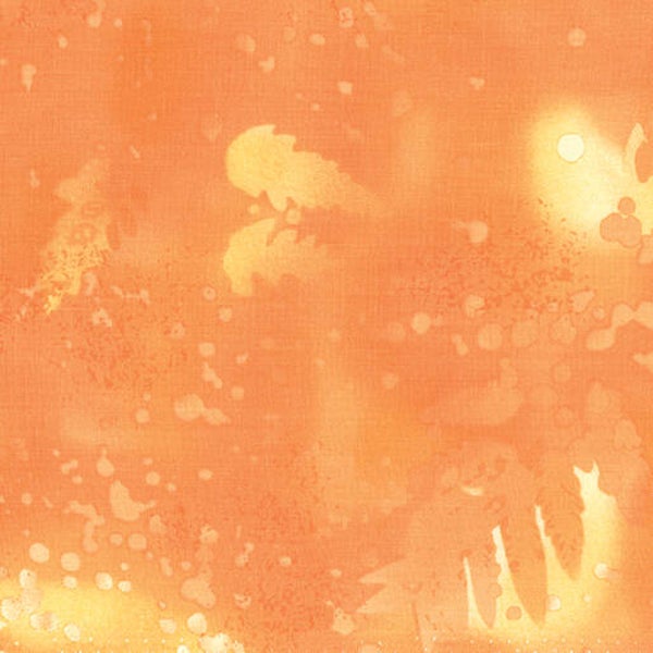 Q152 - stof Fossil Fern Apricot -Benartex