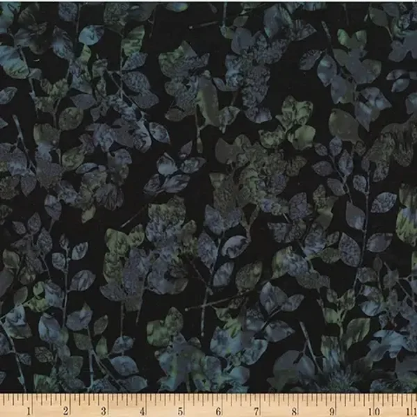 B140 - batikstof Blacklight - Hoffman