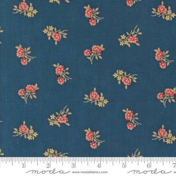 Q928 - stof indigo - Sandelwood - 3 sisters- by Moda