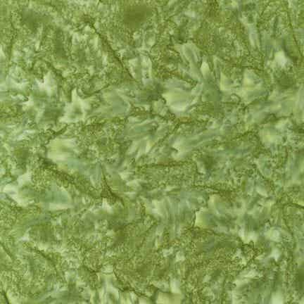 B121 - batikstof avocado