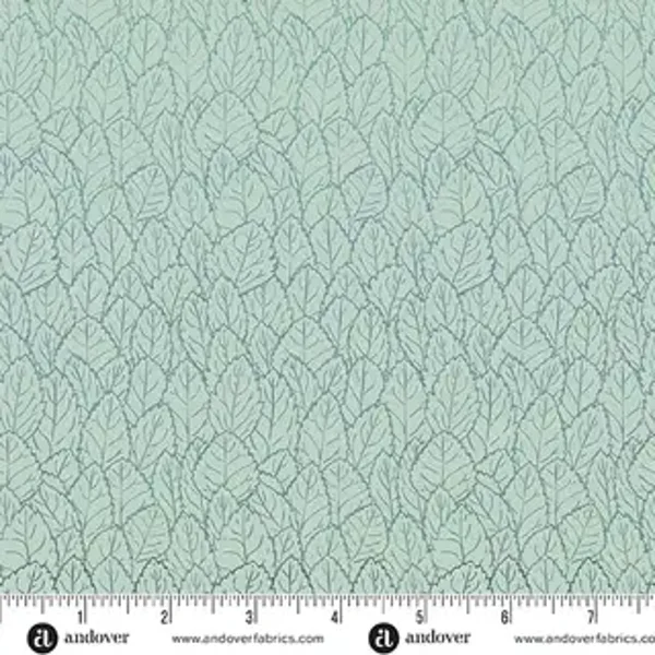 Q1156 - stof  groundcover hot spring - Nordic Summer - by Andover