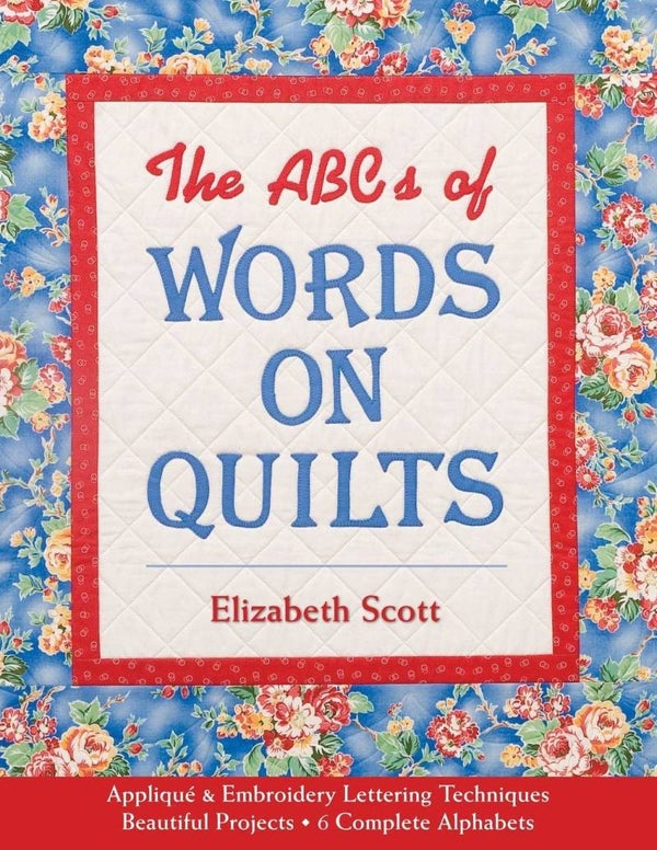 Boek The ABC of words on Quilts