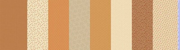 Q924 -  pumpkin - 8 on a row by Marcus Fabrics