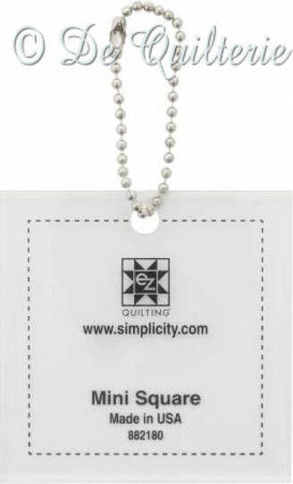 Template vierkant 2,5 inch