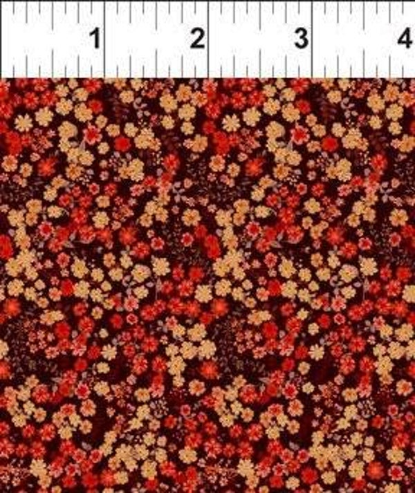 A9- stof little flowers- Garden Delights 3 - In the Beginning