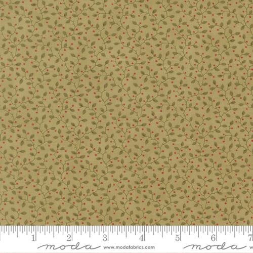 C29 - stof Christmas sage - 3 sisters - Moda