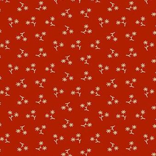 Q564 - stof rood takje Bella Rose - Renee Nanneman - Makower