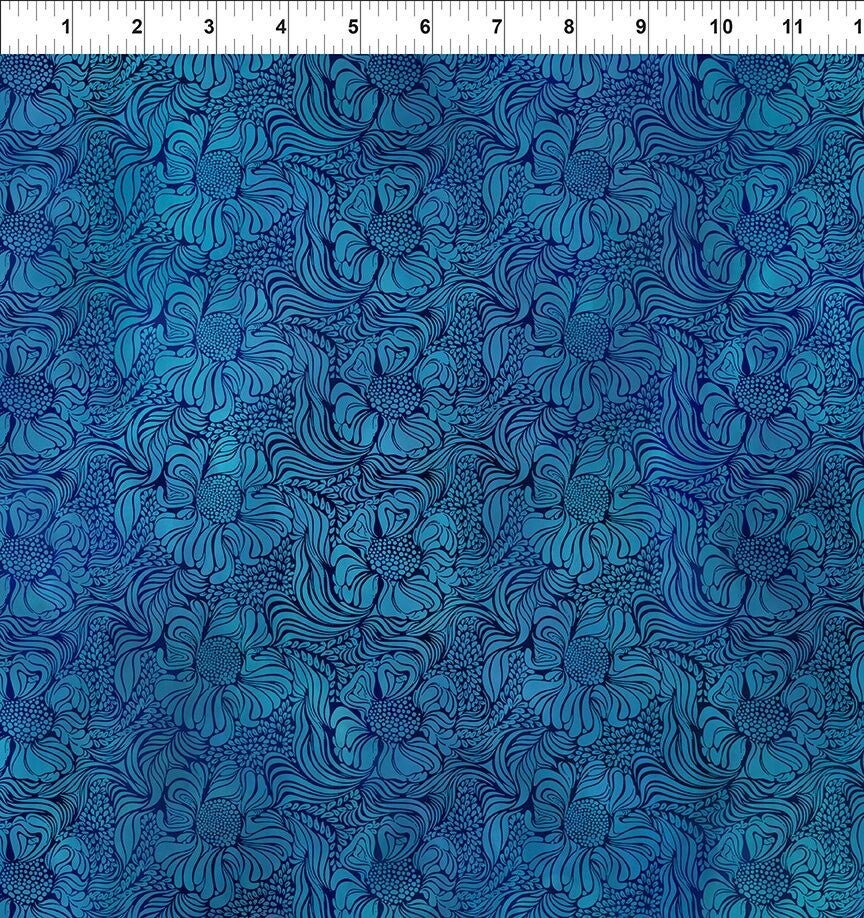 Q985 - stof blue lush - Dear Clara  by Jason Yenter - In the beginning