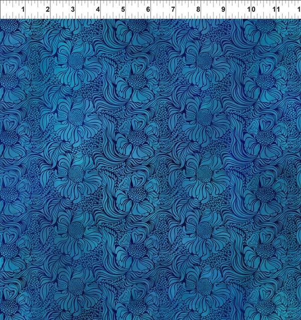 Q985 - stof blue lush - Dear Clara  by Jason Yenter - In the beginning