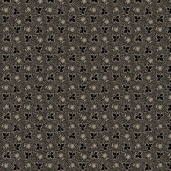Q338 - stof black - Midnight Lace - Marcus Fabrics