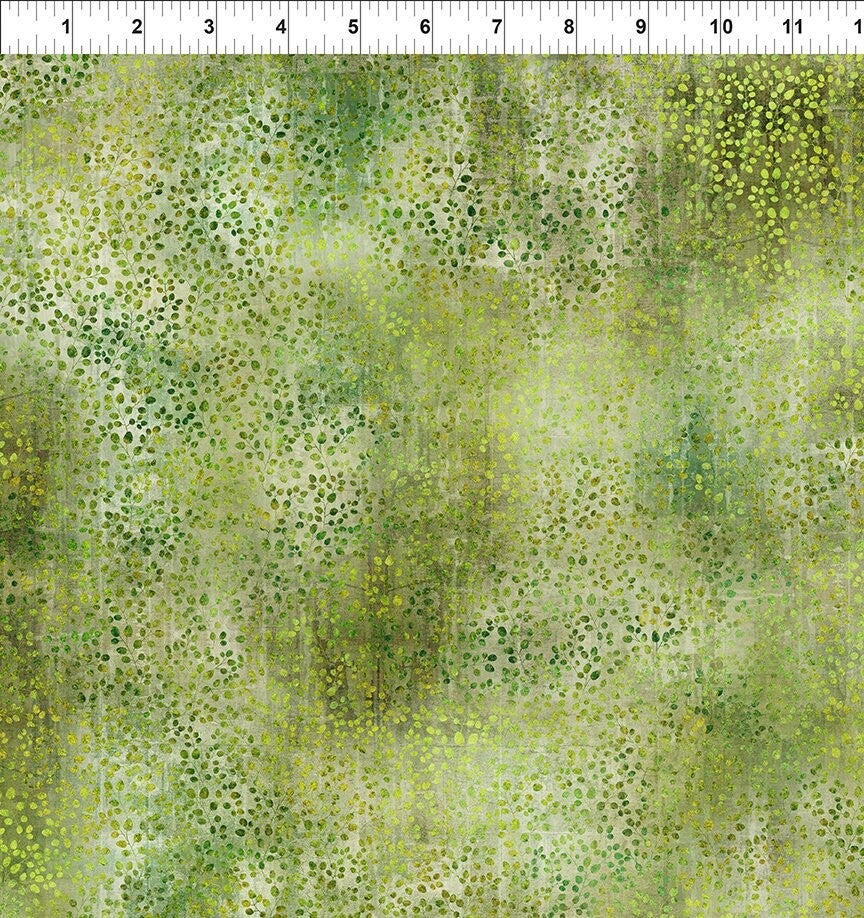 Q110 - stof Halcyon groentinten - by Jason Yenter - In the beginning