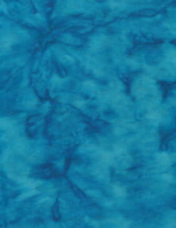 BC19 - batikstof love in a mist "Be Colourful" by Jacqueline de Jonge