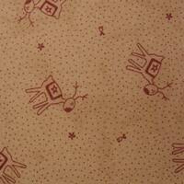 C50 - stof rendieren op beige by Moda