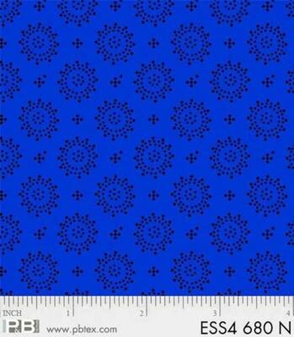 Q269 - stof royal blauw