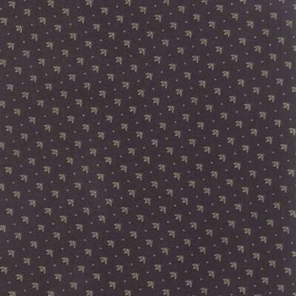 Q377 - stof zwart/beige "Sturbridge" - Kathy Schmitz by Moda