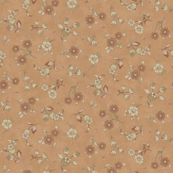 Q32 - stof brick flower Cedar Shake by Dolores Smith - Marcus Fabrics