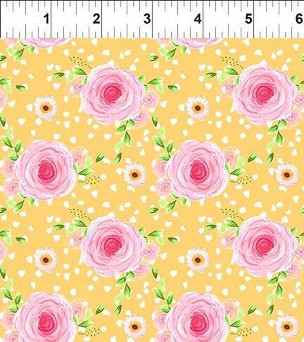 A12- stof Flower Market- Benartex